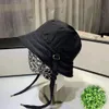 Elegante cappello da cintura da esterno lettere classiche primavera/autunno protezione bifacciale pesca monocromatica di alta qualità