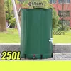 Hydrering Förpackningar 50-250L Rain Barrel Collapsible Rainwater Harvest Water Tank Garden Strong PVC Foldbar Collection Container med 272h