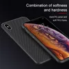 Przypadku na iPhone XS MAX / XR Textured Nylon Włókno Przypadki do tyłu dla XS Max Trwała antypoślizgowa cienka i światła