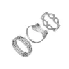 Casais titânio terno aço inoxidável anel 18 kgold amor pêssego acessórios em forma de coração anel set anéis jóias