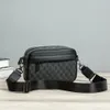 Mannen Messenger Crossbody Schoudertas Luxe Designer GXD Letters Gedrukt Leer Nylon Strap Casual Business Handtas Purse