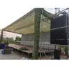 MENFLY 3x3M with Gridlines Pergola Gazebo Shade Garden Hiding Outdoor Army Concealment Mesh Stage Construction Effect SUNSHELTET Y0706