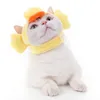 Cute pet cat headgear cartoon dog headgears cats hat dress up party