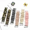 Zespoły paski do włosów na fryzjer Scrunchie Elastic Watchband for Iwatch Band 38 mm/42 mm Series 5 4 3 Bransoletka drukowana tkanina Akcesoria Prezenty 12 kolorów 240308