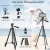 Universal Phone TripoD Clip Set Stretchable Mobiltelefoner Kameror Stativ Holder Justerbara smarttelefonstativ för iPhone Sumsung HUA4898367