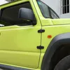 Porta preta Decoração de dobradiça Capa Acessórios para Suzuki Jimny 19+ ABS 8 pcs