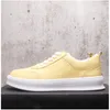 Fashion Hommes Business Wedding Shoes Spring Automne Confortable Light Sneakers Difficile Veilleur Massage occasionnel respirant Daily Blanc Mocassins