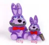 Vijf nachten in Freddy's FNAF knuffel 18 cm 25 cm freddy fazbear draag bonnie chica foxy zachte gevulde speelgoed pop giften voor kinderen