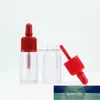 Förpackning Flaskor 4ml Tomt plastläppsglansrör Frostad runda kosmetiska behållare Förpackning Lipgloss Containers Wand