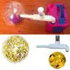 Decoración de fiesta DIY Confeti Máquina de relleno de globo No hay necesidad de alicates de expansión Herramienta de espuma Bola con bobo para cumpleaños de boda
