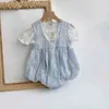 Baby jumpsuit vind prinsessa bodysuit tjej baby klättring kostym tjejer kläder 210515