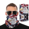 Dhl Ship! Outdoor Sports National Bird Print Usa Flag Magic Scarf Protective Mask Fashion Cycling Caps Masks for Riding