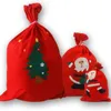 Saco do presente do Natal Santa Backpack Decoração Doces Fábrica direto saco não tecido, uma variedade de estilos misturados