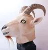Geit antilope dier hoofd masker nieuwigheid Halloween kostuum party latex dierlijke masker volledige hoofd voor volwassenen