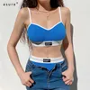 Sortir Crop Tops Y2k Poitrine Binder Sexy Dentelle Bralette Femme Sport Cami Soutien-Gorge Gothique Esthétique Vêtements Grunge HU01591 210712