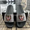 High Quality Mens Slippers Scuffs Slides Trendy Ladies Womens Summer Sandals Beach Slide Ladies Shoes Pattern Red Flower Tiger Bee Snake