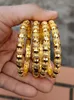 Bangle 4Pcs/Set Dubai Bangles For Women Middle East Gold Ethiopian S Arabia Mesh Bracelets Wedding Jewelry African Gifts6330447