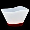 12L LED Rechargeable Ice Buckets 6 Color Bars Nightclubs Light Up Champagne Wine Bottle Holders Beer whisky Cooler SN2935