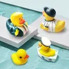 Other Bath & Toilet Supplies Shaped Big Yellow Duck Children Bathing Squeeze Called Ducks Baby Water Toy Shower Novelty Gift Babys Fall in Love with Bath WH0180