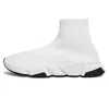 Luxury Speed Trainer Sapatos Feminino e Homem Designer Sock Shoes Casual Socks Trainers Black White Knit Loafers Platform Sneakers Size 36-45