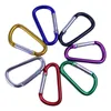 Ganci Rails Moschettone Anello Portachiavi Portachiavi Sport all'aria aperta Campo Snap Clip Gancio Portachiavi Alluminio Metallo Comodo Escursionismo Campeggio DH0588