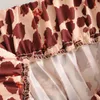 Chic Leopard Print Plissed Long Kjol Kvinnor Elastisk Hög Midja Vintage Midi Ladies S Faldas Mujer MODA 210515