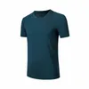 Roupas dos homens do tracksuit camisetas Os homens dos homens esportes esportes Treinamento respirável do basquetebol exterior T-shirt ocasional