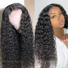 Perruque Lacefront synthétique bouclée noire, perruque de Simulation de cheveux humains, petite taille 1626 pouces RXG91695385682