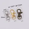 Bronze rhodium guld silverpläterade smycken fynd Hummerlås krokar för halsband armband kedja DIY 10PCs / parti