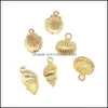 Charms Jewelry Findings & Components 1 Pack 1.6-2Cm Mti-Style Small Bk Beach Sea Natural Shell Conch Beads Cowry Tribal Jewelery Craft Aesso