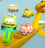 Cute Kids children Watch Toy Mini Alloy Bus Taxi Style Model Pull Back Car baby Watches Touchable Music Light Gift Toys