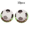 Disposable Dinnerware Football Soccer Tableware Set Plates Cups Napkins Birthday Party Decoration Baby Shower Kids Gifts Supplies