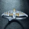 Kolczyki Naszyjnik BE 8 4 sztuk Bridal Cyrkon Rings Dla Kobiet Party, Luksusowy Dubaj Nigeria CZ Crystal Wedding Jewelry Sets S259