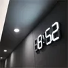 LED digital klocka med 3 nivåer ljusstyrka väckarklocka hängande väggklockor heminredning
