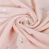 Glitter Glitter Hijab Scarves Mulheres Print Flower Scarf Shimmer Muçulmano Hijab Headband Winter Wraps Pashmina Shawls / Scarf 180 * 90