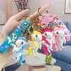 Keychains Cartoon Rainbow Horse Key Chain, Lovely Car Unicorn, Creative Bag Pendant, Small Gift, Wholesale