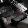 Seat Cushions 2021Car Headrest Pillow Sport Net Cloth Car Lumbar Support Breathable Memory Foam Neck Pu Leather Head Restraint