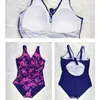 8XL Large Size Swimsuit One Piece Swimwear Plus Big Breast Woman Swimsuits Beach Monokini Print Fat Swim Suit 5XL 6XL 7XL 210407