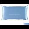 30 100 Silky Satin Hair Beauty Pillowcase StandardQueen 1PC Pillow Case HMFNC 5E8KA