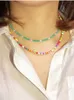 Arrival BOHO Stylish Seed Beads Pearl Necklaces For Women Girls Trendy Beach Choker Jewelry Gift