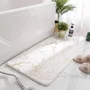 Tapetes macios Faux Fur Quarto Cozinha Tapete Banheiro Absorvente Não-Slip Assoalho Tapete Home Tapetes
