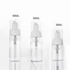 30ml 50ml 60 ml Plastic Soap Dispenser Bottle Clear White Foam Pump Mousses Portable Hand Sanitizer Liquid Foaming Bottles Travel Use Refillable Instant