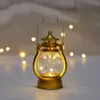 Mini Electronic Candle Lamp Retro Small LED Pony Lantern Creative Decoration For Gift Wind Light Wedding Birthday Party Christmas JJE9063