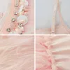 Kids Princess Dresses for Girls Children Feather Beading Sequined Gowns Toddler Birthday Party Frocks Boutique Baby Tutu Dresses G1129