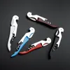 NEWMetal Cork Screw Corkscrew Multifunction Portable Red Wine Bottle Opener Keychain Beer Bottle Openers Customize Logo Pocket RRD12802 SEAW