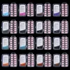 3D Acryl Nail Art Templates Gesneden Mold Set 16 dozen 192 Designs Nail Stamps Maak een ander schoonheidsontwerp gemakkelijk thuis