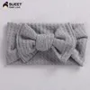 Neue Schnittbogen Baby Stirnband Kinder Solide Farbe Weiche Nylon Turban Headwrap Mädchen Bögen Headwrap Baby Haarschmuck Für Mädchen