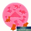 7 Holes Multi Dinosaur Shaped Silicone Chocolate Cookies Cake Mold Silicone Soap Candy Fondant Chocolate Kitchen Mould