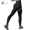 Mujeres Bronceado Leggings Push Up Cintura alta Fitness Leggins Mujer Casual Entrenamiento Deportivo Legging Jeggings 211108
