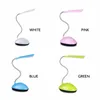 Table Lamps 4 Colors Mini LED Desk Lamp Book Light Battery Powered Eye-Protection Children Study